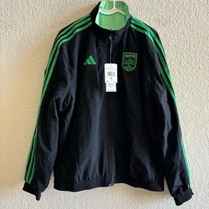 Austin FC Reversible Anthem Jacket Adidas Medium